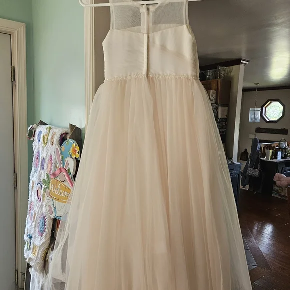 Girls Flower Girl Dress by Azazie Size 8 - Picture 4 of 10